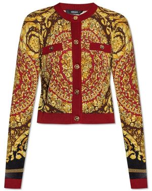 Versace Silk Cardigan - Multicolour