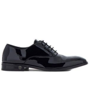 Roberto Cavalli Lace-Up Oxford Shoes - Black