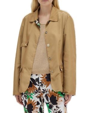 Giorgio Grati Reversible Single-Breasted Jacket - Natural