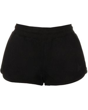 Golden Goose Elasticated Cotton Star Shorts - Black