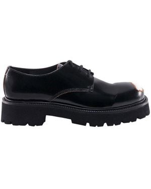 MM6 by Maison Martin Margiela Lace-Up Derby Shoes - Black