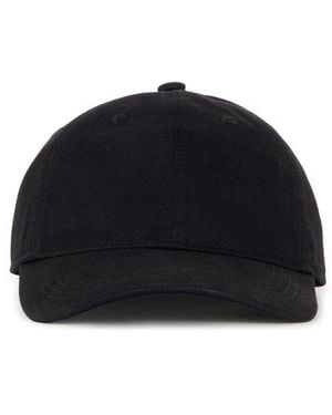 Acne Studios Twill Logo Cap - Black
