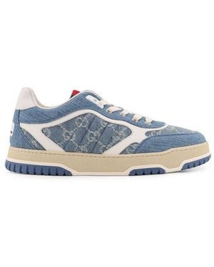 Gucci Re-Web Trainers - Blue