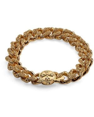 Emanuele Bicocchi Flourish Chain Bracelet - Metallic
