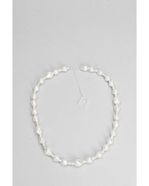 Magda Butrym Embellished Necklace - White