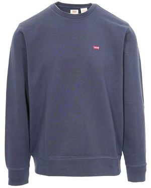 Levi's Original Housemark Crewneck Sweatshirt - Blue