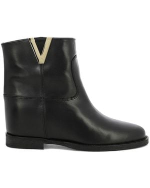Via Roma 15 Ankle Boots - Black