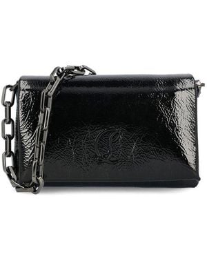 Christian Louboutin Loubi54 Small Shoulder Bag - Black