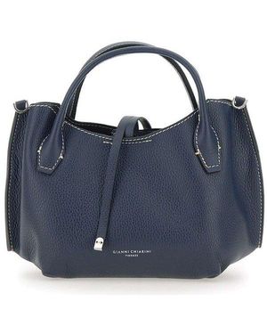 Gianni Chiarini Fiamma Top Handle Bag - Blue