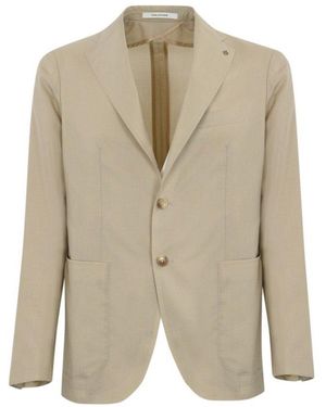 Tagliatore Single-Breasted Tailored Jacket - Natural