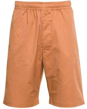 Societe Anonyme Le Havre Elastic Waist Shorts - Orange