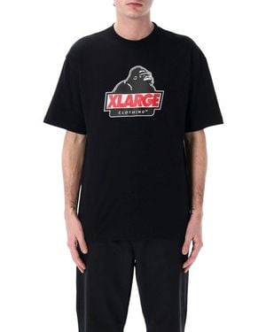 X-Large Slanted Og Logo Tee - Black