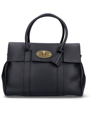 Mulberry Bayswater Small Top Handle Bag - Black
