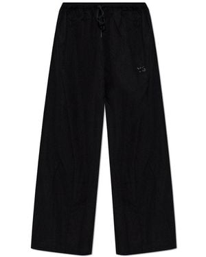 Y-3 Washed Twill Pants - Blue