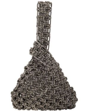 HIBOURAMA Niky Top Handle Bag - Black