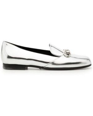Gucci Horsebit S;Ip-On Loafers - White