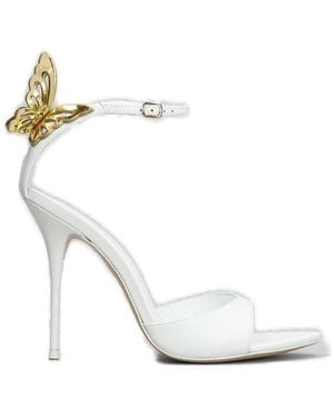Sophia Webster Aura High-Heeled Sandals - White