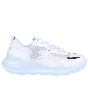 Date Fuga 2.0 Lace-Up Sneakers - White
