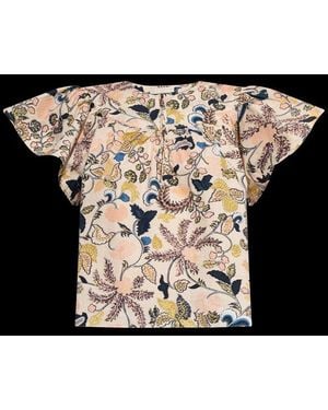 Ulla Johnson Perline Floral Motif Shirt - Black
