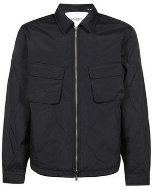 Les Deux Nylon Utility Jacket - Black