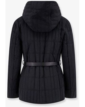 Mackage Quilted Belted Jacket - Black