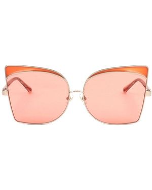 Linda Farrow X Nº21 Cat Eye Frame Sunglasses - Pink