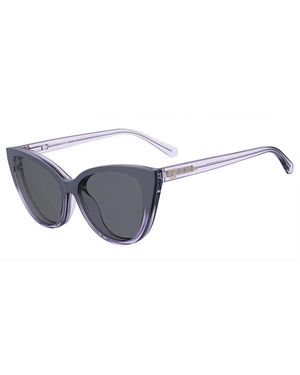 Love Moschino Cat Eye Frame Sunglasses - Blue