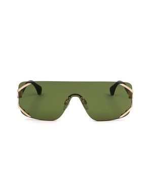 Vivienne Westwood Shield Frame Sunglasses - Green