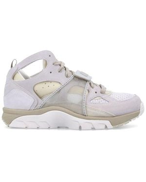 Nike Air Trainer Huarache Lace-Up Sneakes - White
