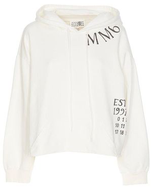 MM6 by Maison Martin Margiela Hoodies for Women | Online MM6 by Maison Martin Margiela Hoodies for Women | Online