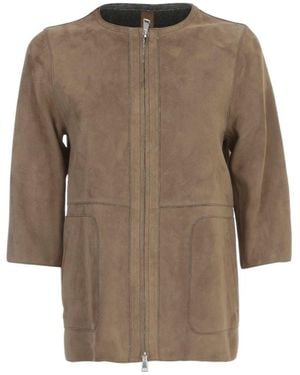 The Jackie Leathers Bluebell Jacket - Brown