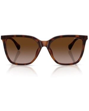 Ralph Lauren Square Frame Sunglasses - Brown