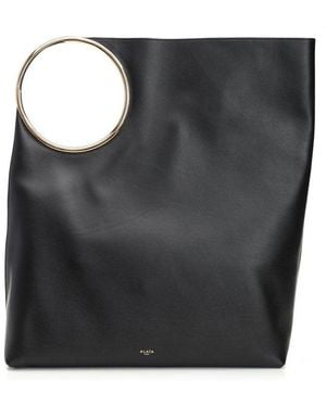 Alaïa Ring Xl Tote Bag - Black