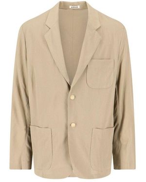 AURALEE Classic Tailored Jacket - Natural