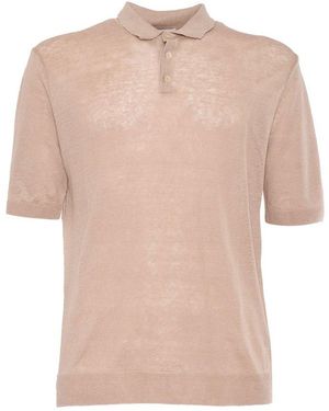 Ballantyne Short Sleeves Polo Shirt - Natural