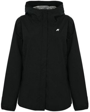 K-Way Marguerite Stretch Dot Jacket - Black