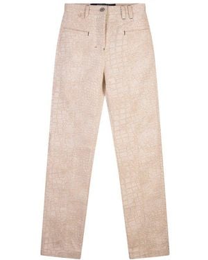Jacquemus Le De-Nîmes Norma Mid Rise Jeans - Natural
