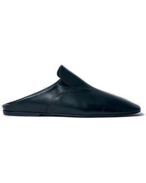 Dries Van Noten Square Toe Mules - Blue