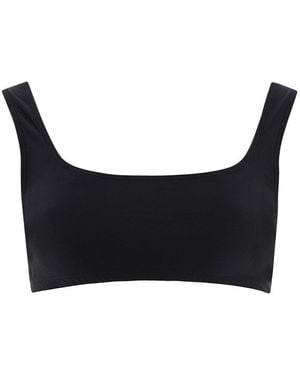 ANDAMANE Hollywood Cropped Top - Black