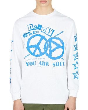 Nancy World Peace Jersey T-Shirt - Blue
