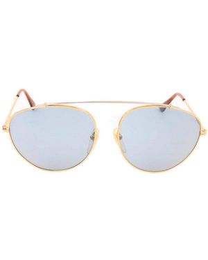 Retrosuperfuture Leon Pilot Frame Sunglasses - Black