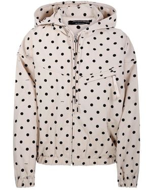 Jacquemus Jacket With Polka Dot Pattern - White