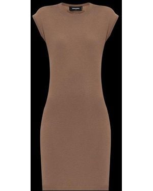 DSquared² Sleeveless Knitted Dress - Black