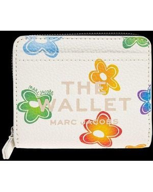 Marc Jacobs The Wild Daisy Mini Compact Wallet - Black