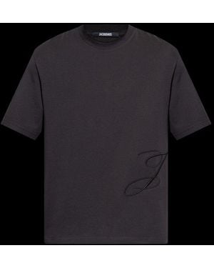 Jacquemus The J Short-Sleeve T-Shirt - Black