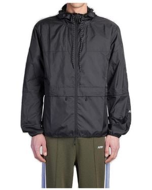 Autry Packable Windbreaker Jacket - Gray