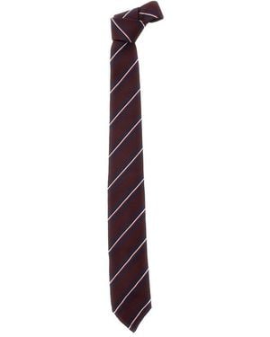 DSquared² D2 Striped Classic Tie - Purple