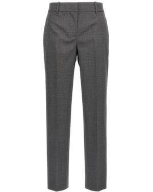 Ermanno Scervino Pressed Crease Trousers - Grey