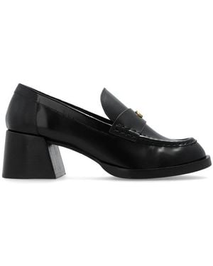 COACH Natalie Block Heeled Court Shoes - Black
