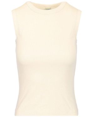 Flore Flore Slim Fit Tank Top - Natural